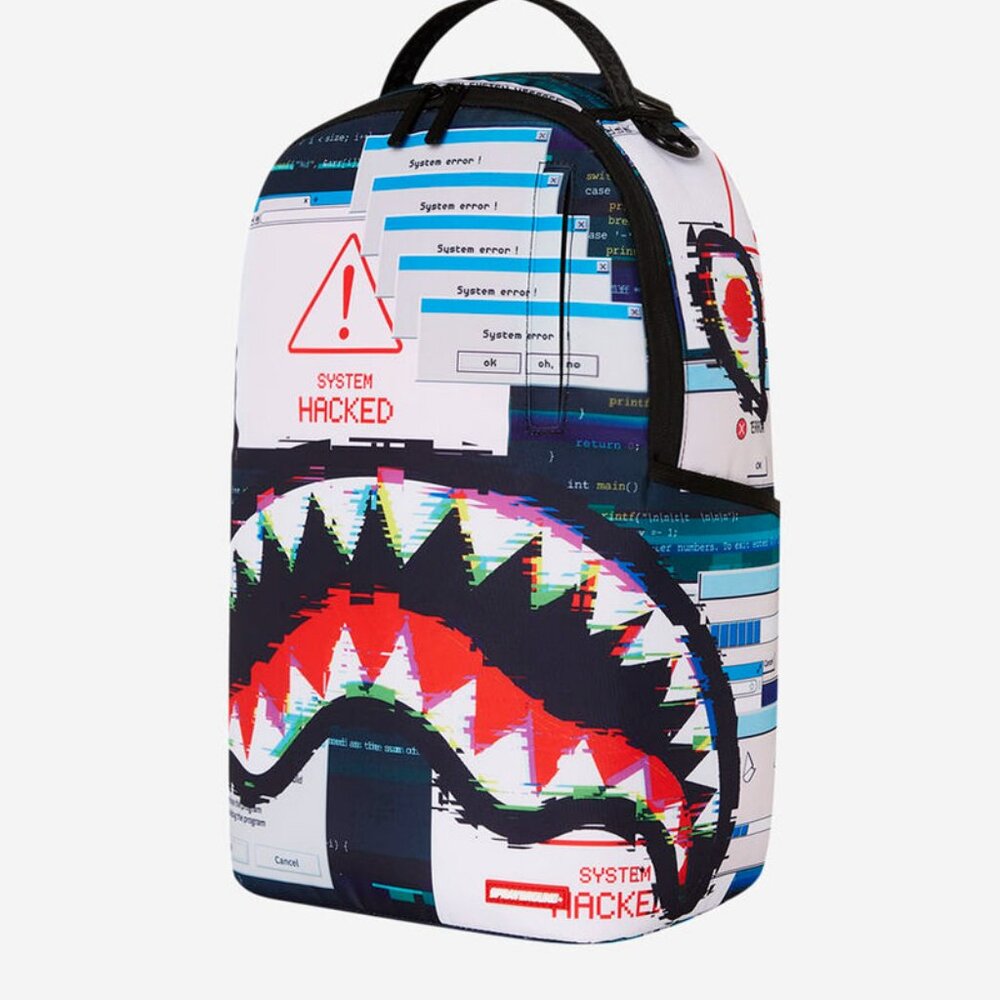 Sprayground Hacked Shark Backpack - Thumbnail 2